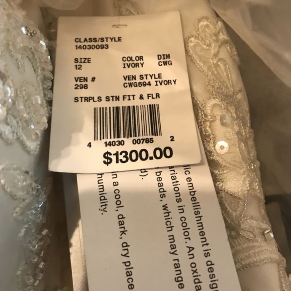 Never worn